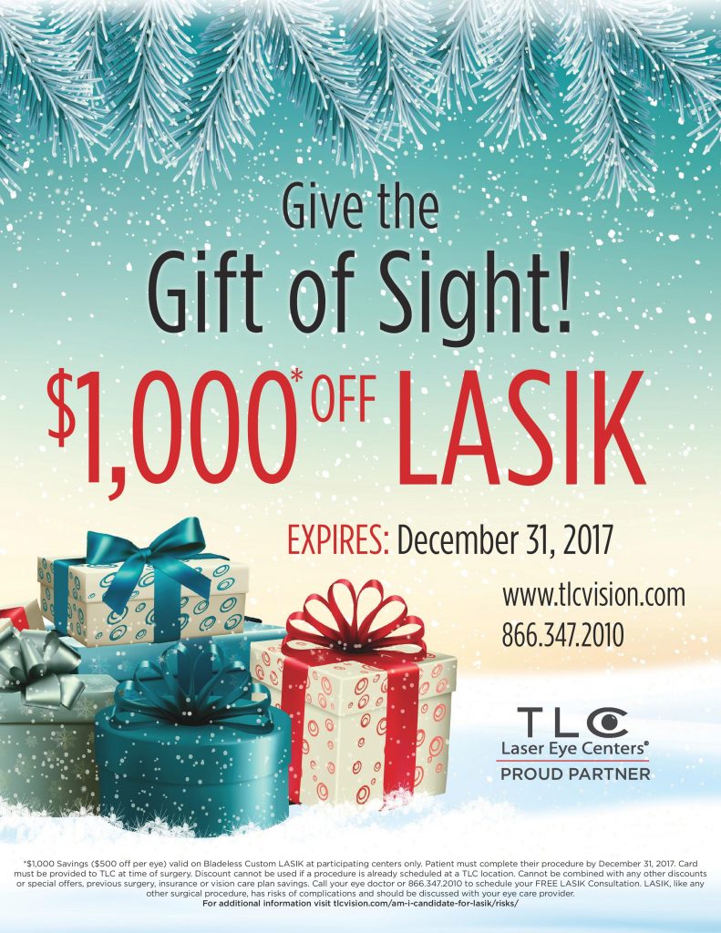 Gift of Sight Flyer 1000 2017 $1000 off Lasik